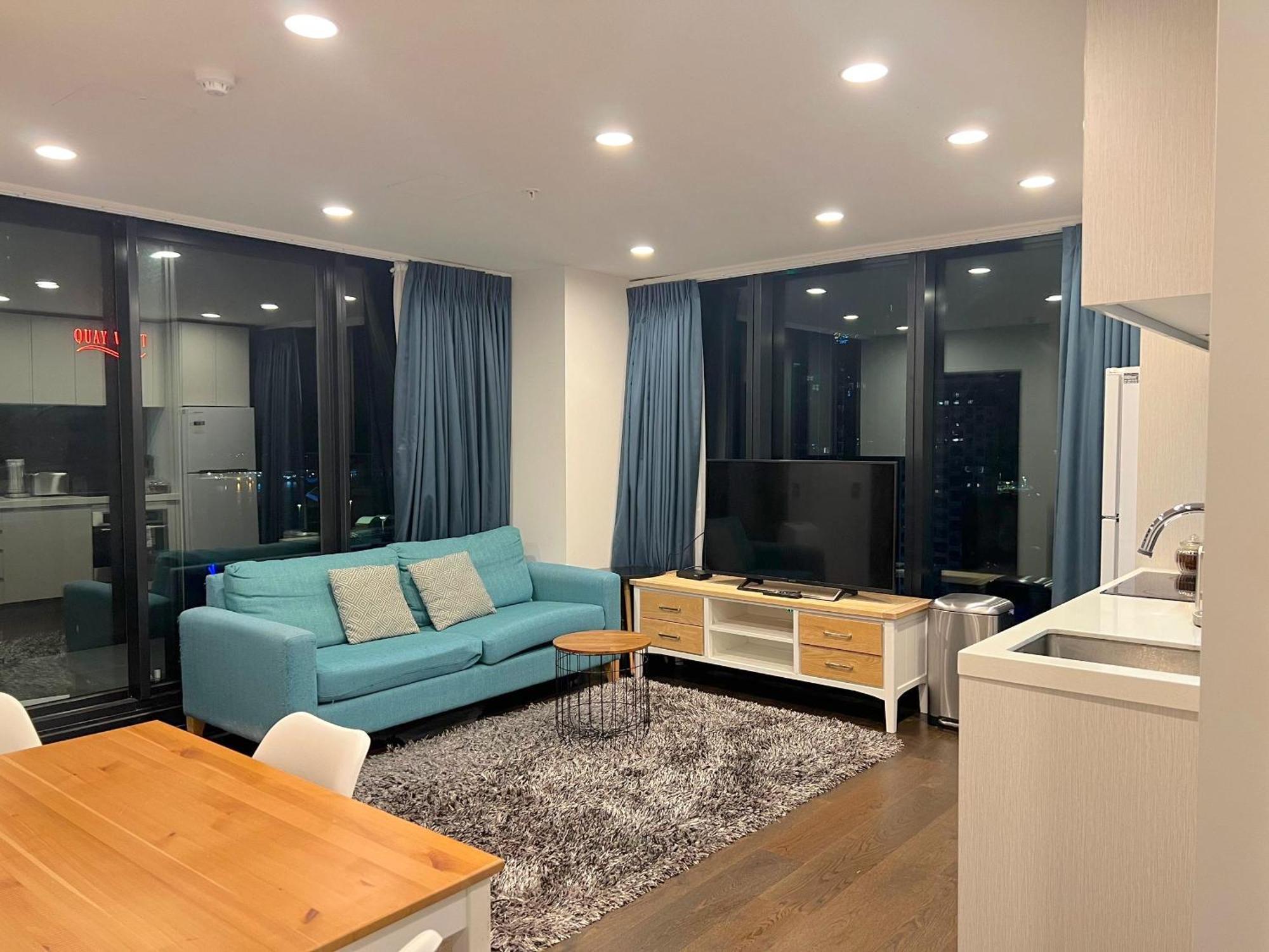 Magnificent Harbour View Skytower View Apartment In Cbd Auckland Eksteriør bilde