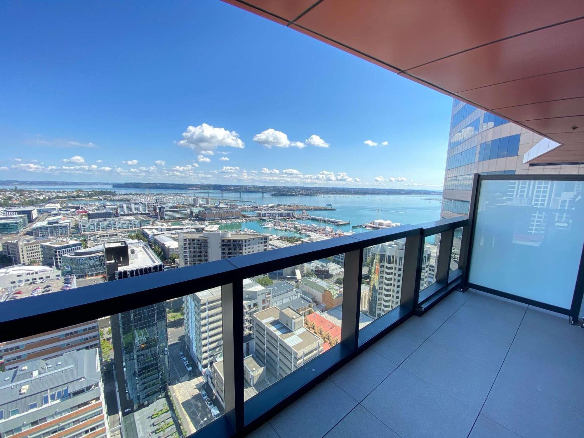 Magnificent Harbour View Skytower View Apartment In Cbd Auckland Eksteriør bilde